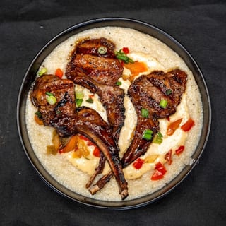 Lamb Chops & Grits